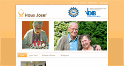 Desktop Screenshot of haus-josef.de